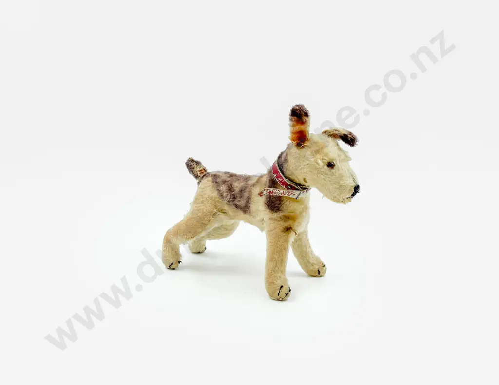 C1950's Unmarked Steiff Terrier Dog Image 1++