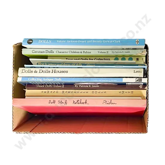 Qty Assorted Doll Reference Books
