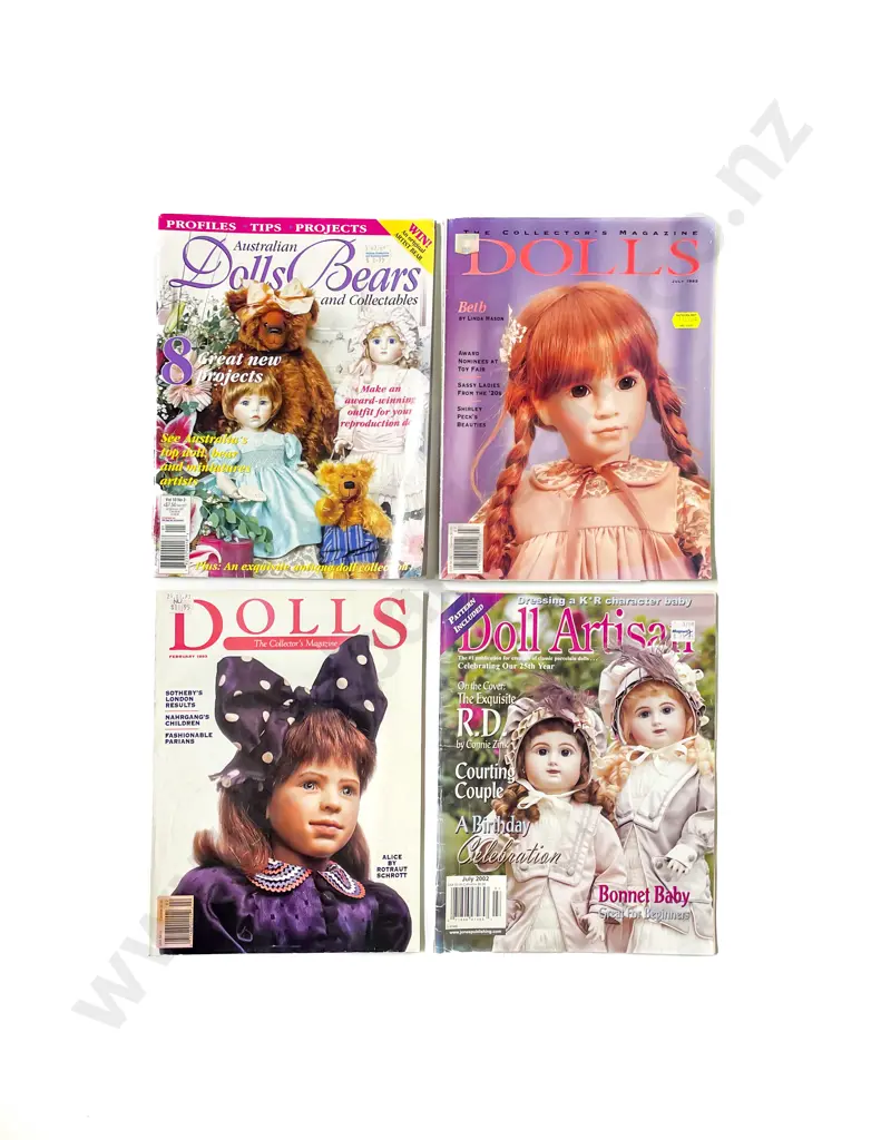 Carton Qty Gildebrief with Doll Costuming and Assorted Magazines Image 1++