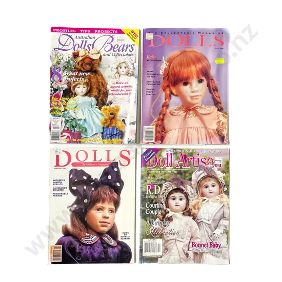 Carton Qty Gildebrief with Doll Costuming and Assorted Magazines