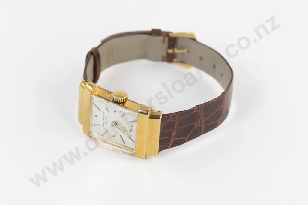 C1965 18ct Cased Patek Philippe 'Top Hat' Reference 1450 Wrist Watch Image 1++