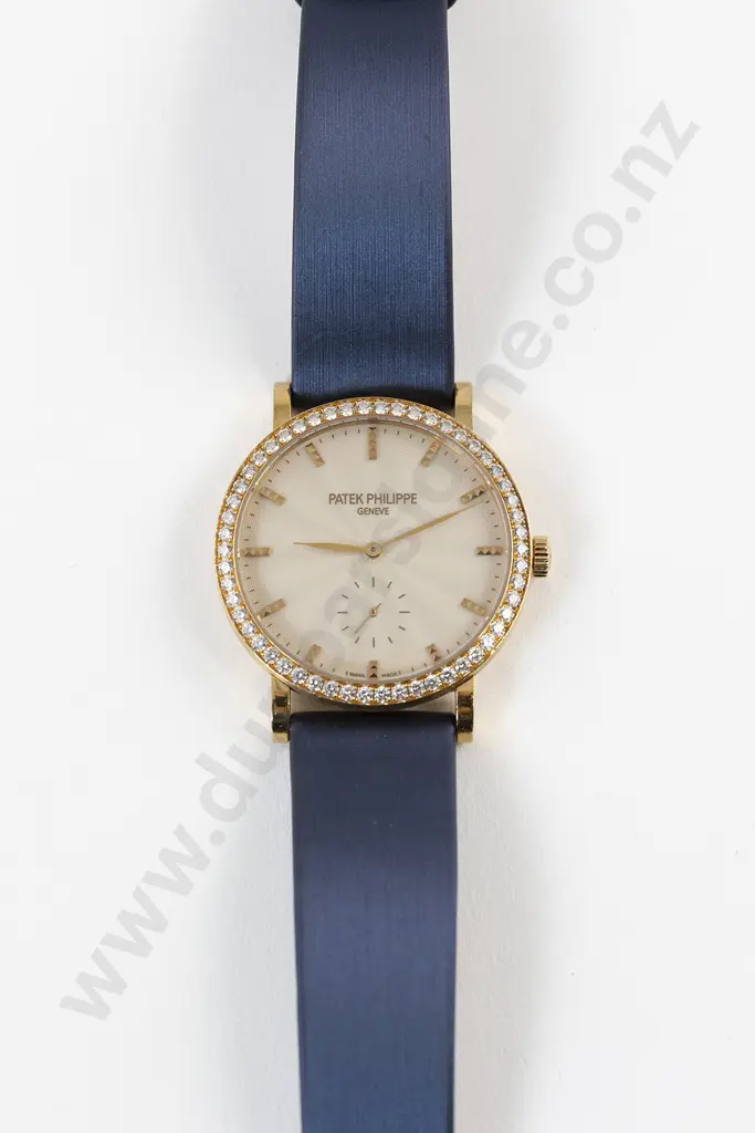 Patek Philippe Ladies Reference 7120R - 001 Lady Calatrava Manual Wrist Watch Image 1++