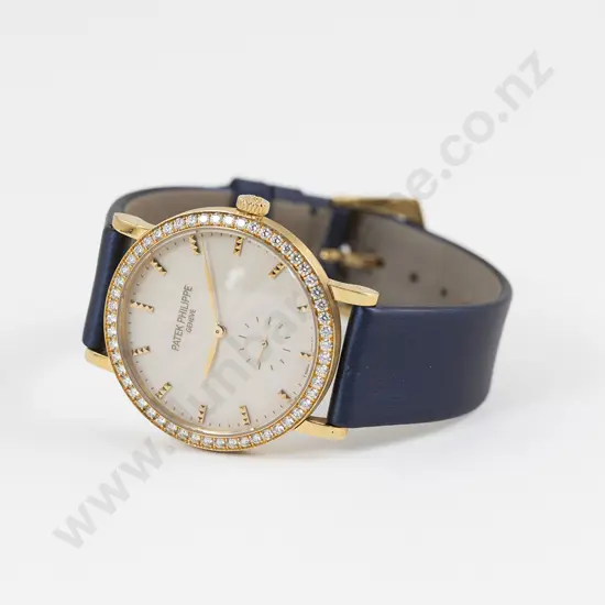 Patek Philippe Ladies Reference 7120R - 001 Lady Calatrava Manual Wrist Watch