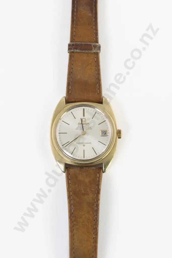 C1970s Omega Constellation Automatic Chronometer Officially Certified Gents Wrist Watch Image 1++