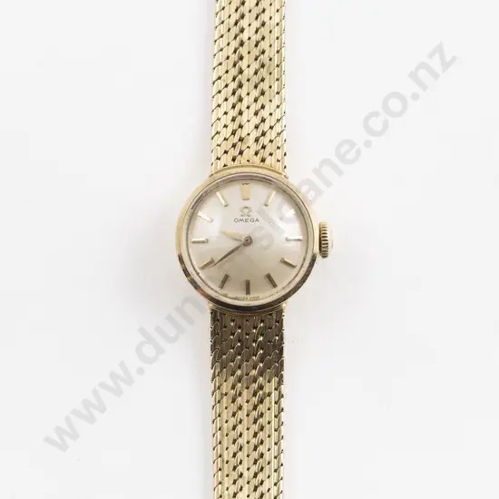 All 14ct Omega Ladies Wrist Watch