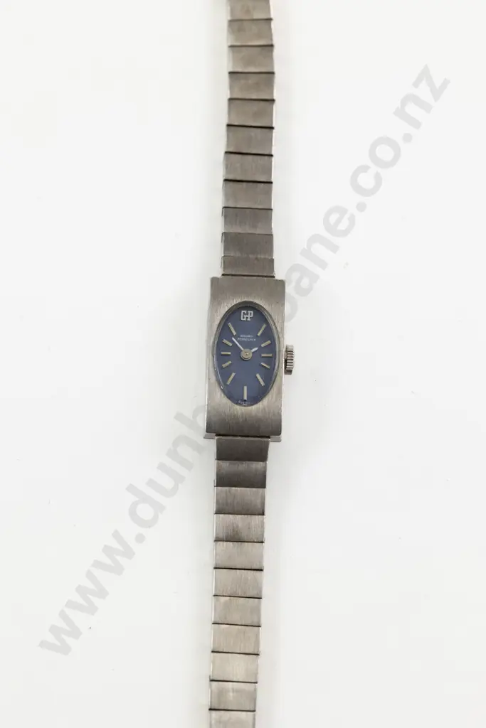 Vintage Girard-Perregaux All Polished Stainless Steel Ladies Wrist Watch Image 1++