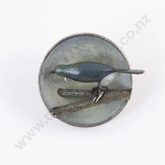 NZ Jeweller Tania Patterson Tui Brooch