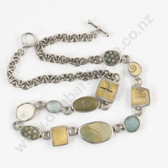 NZ Jeweller Dorthe Kristenson Silver Necklace