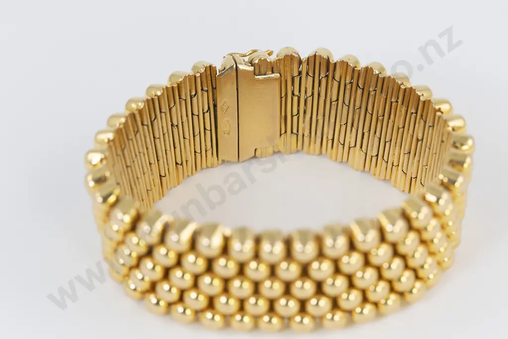 Original Boxed Attilio Buzzetti Jewellers of Rome Heavy 18ct Bracelet Image 1++