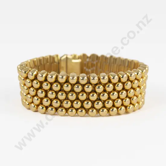 Original Boxed Attilio Buzzetti Jewellers of Rome Heavy 18ct Bracelet