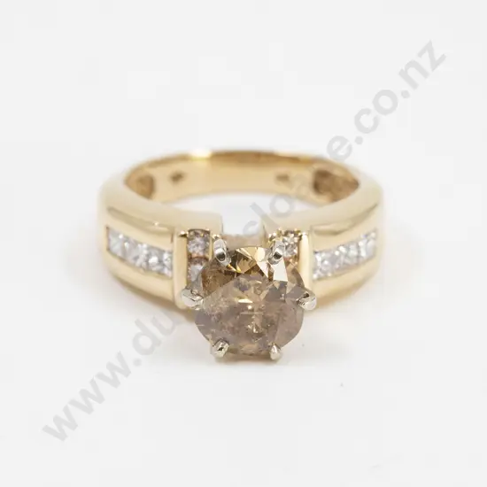14ct 13stone Fancy Diamond Dress Ring
