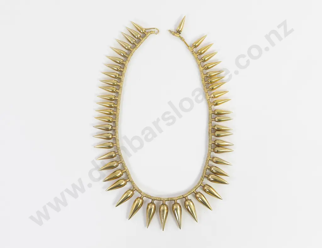 Victorian 18ct Etruscan Revival Necklace Image 1++