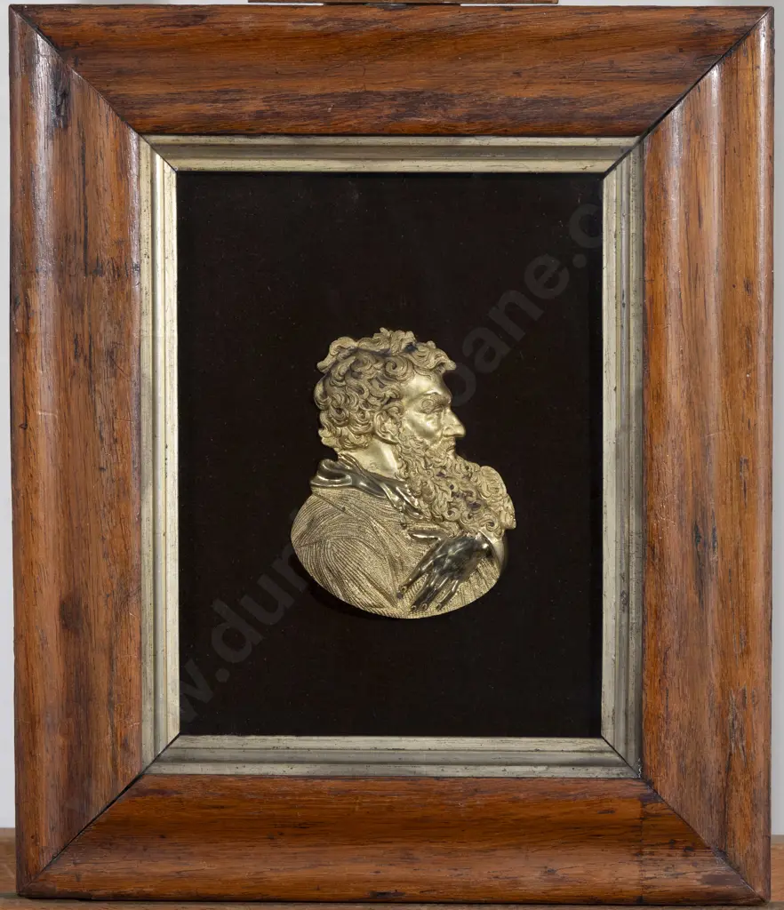 Early C19th Gilt Metal Silhouette Image 1++
