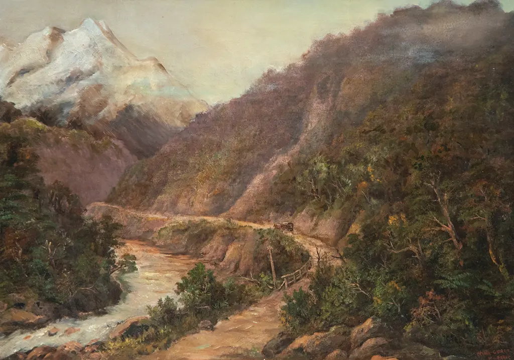 W G Baker - Otira Gorge Image 1++