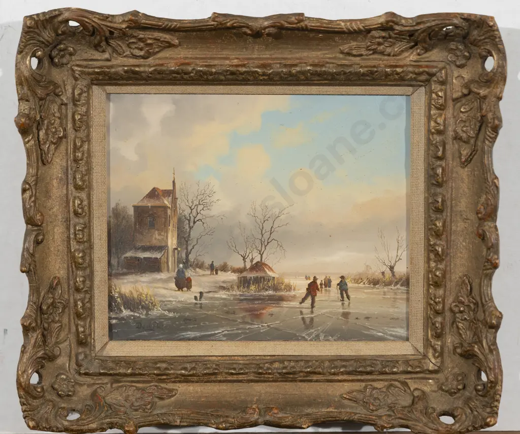 Daniel De Vries - Winter Skaters Image 1++