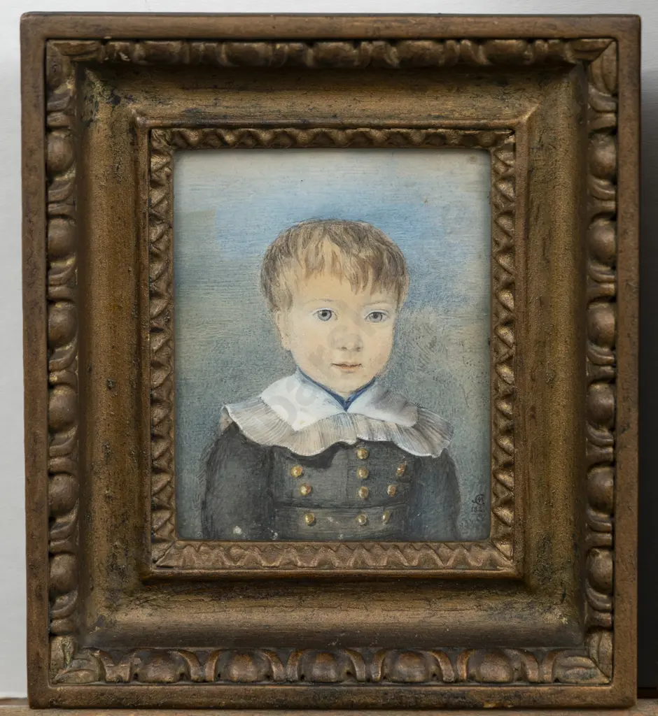 Unknown 18th Century Artist - Portrait of Anna (?) & Other Image 1++