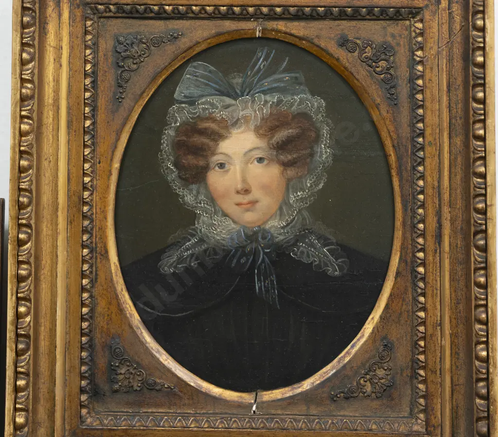 Unknown 18th Century Artist - Portrait of Anna (?) & Other Image 1++