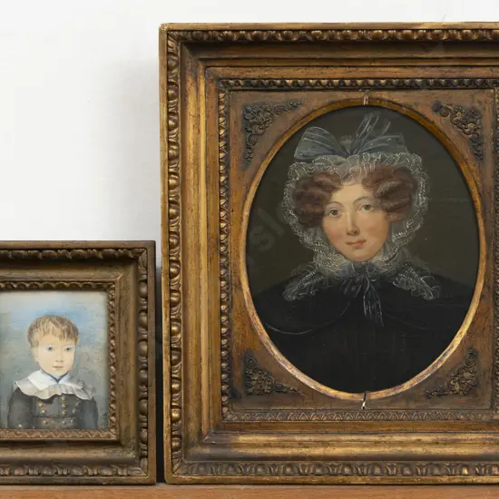 Unknown 18th Century Artist - Portrait of Anna (?) & Other