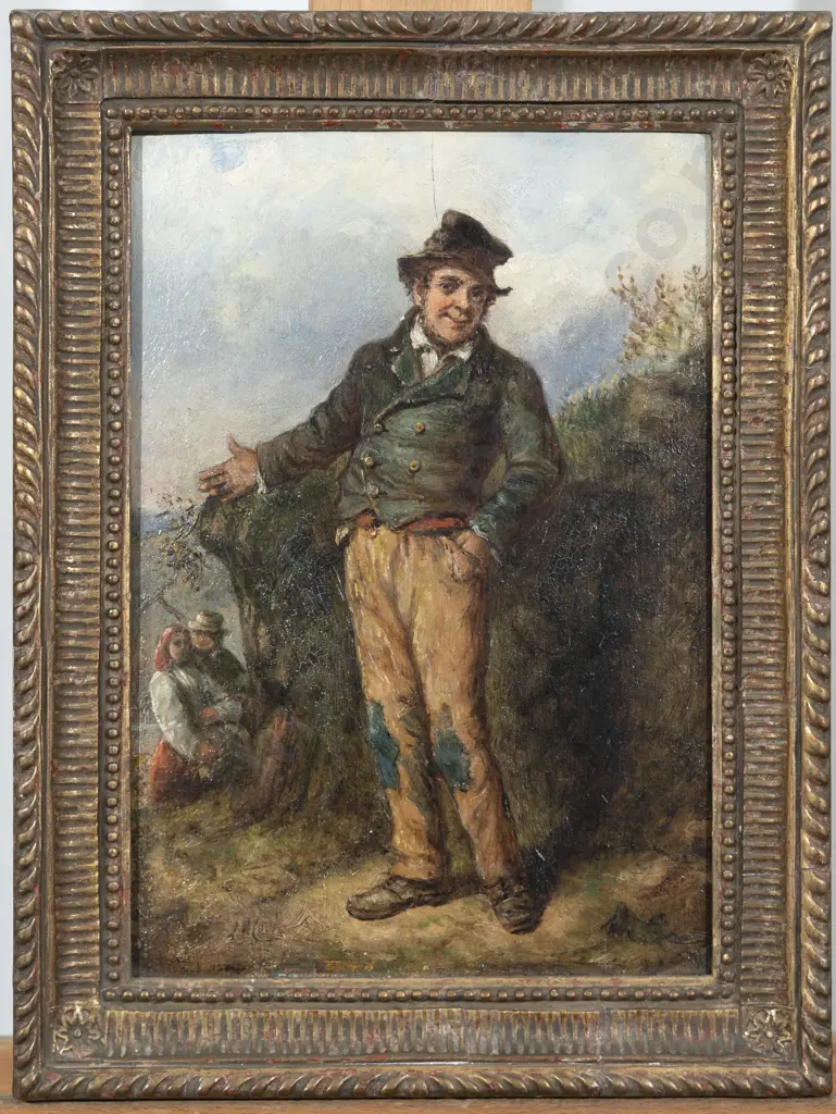 Victorian School Unknown Artist - Hawker (a/f) Image 1++