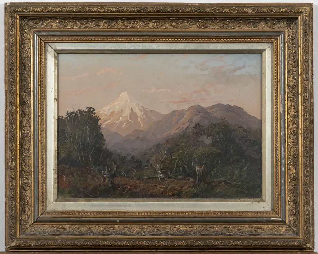 George Carrington (1855-1940) A View Of Aoraki Mount Cook Image 1++