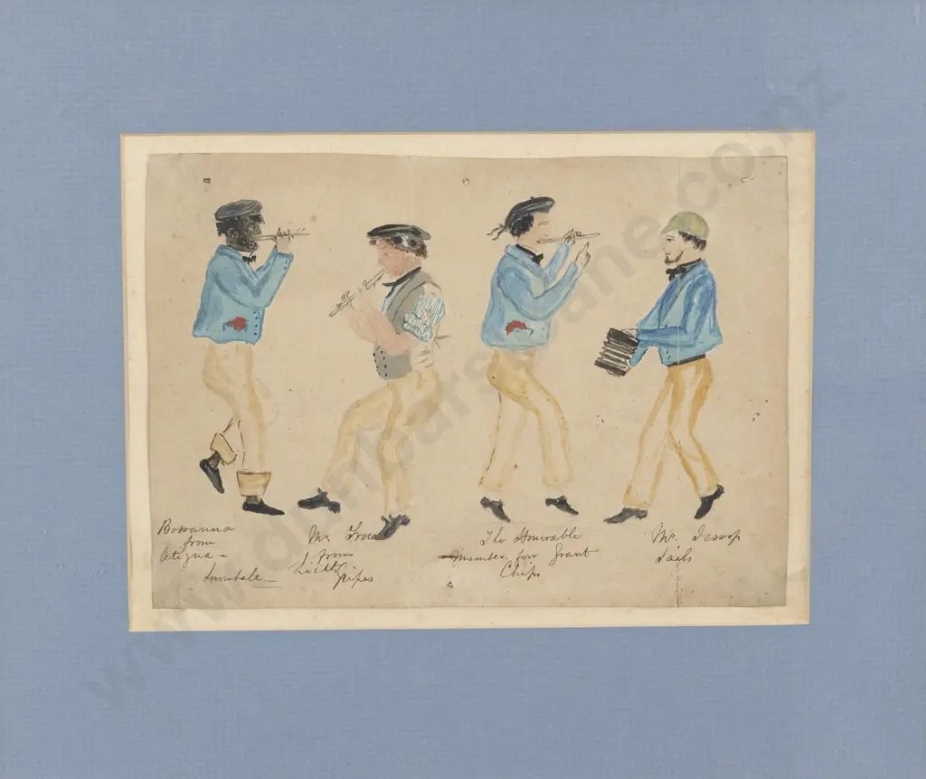 Two Early C19th Sketchbook Studies Image 1++