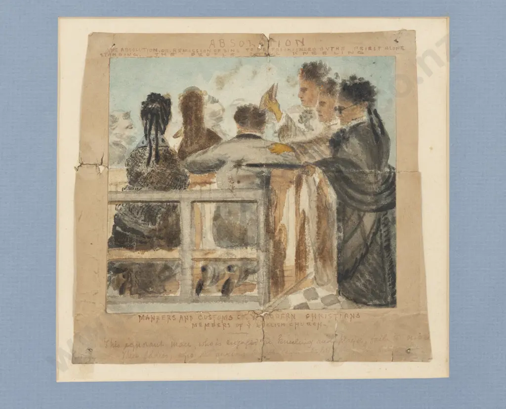 Two Early C19th Sketchbook Studies Image 1++