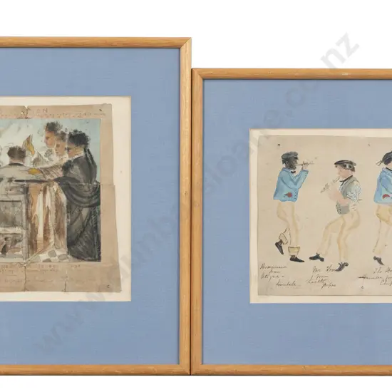 Two Early C19th Sketchbook Studies
