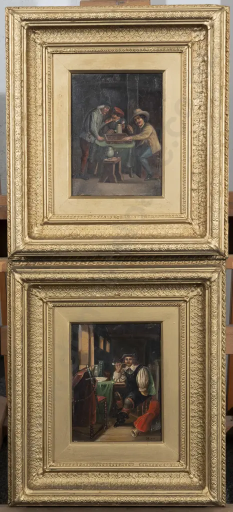 Two Late C17th Style Tavern Scenes Image 1++