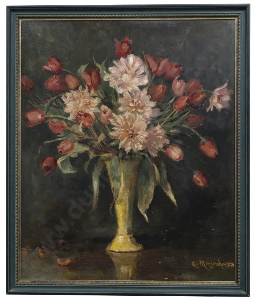 A Morgenhausen (?) - Still Life With Tulips Image 1++