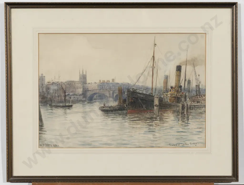Nigel B Severn - Trawlers at London Bridge Image 1++