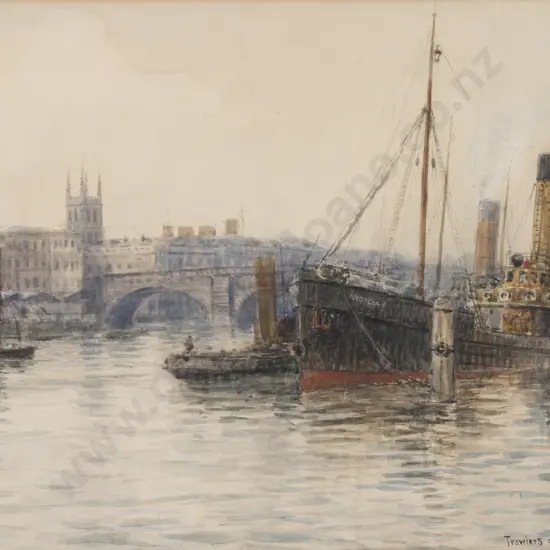 Nigel B Severn - Trawlers at London Bridge