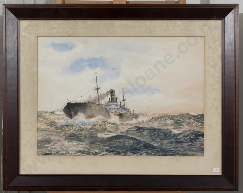 Herbert R Cole (1890 - 1962) - Steamship Image 1++