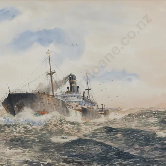 Herbert R Cole (1890 - 1962) - Steamship