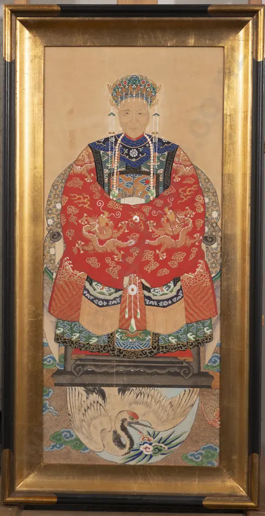 Chinese Ancestor Painting Image 1++