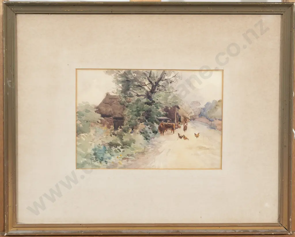 Noel Barraud (1857 - 1920) - Country Lane Image 1++