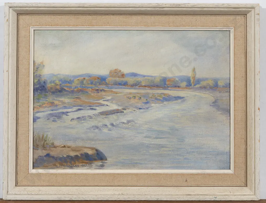 G W Bradley - Waimakariri River Canterbury Image 1++