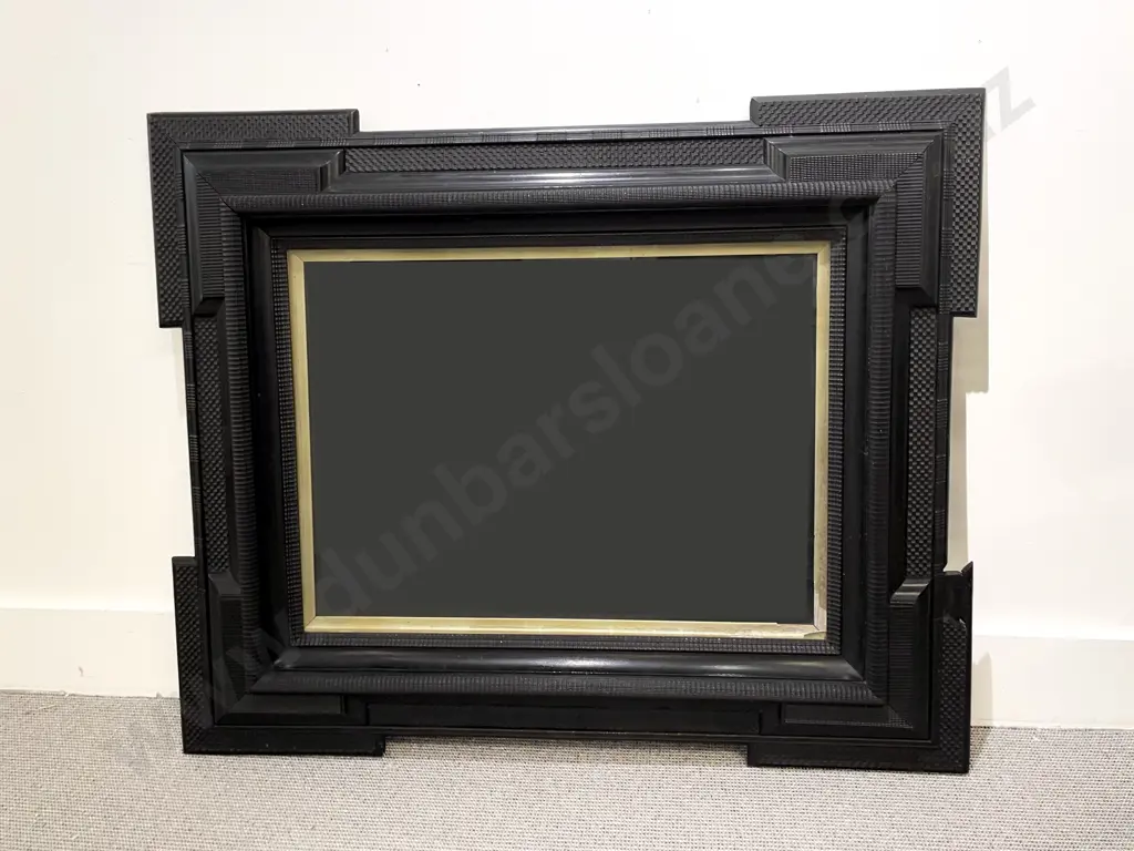 C19th Ebonised Oak Frame Image 1++