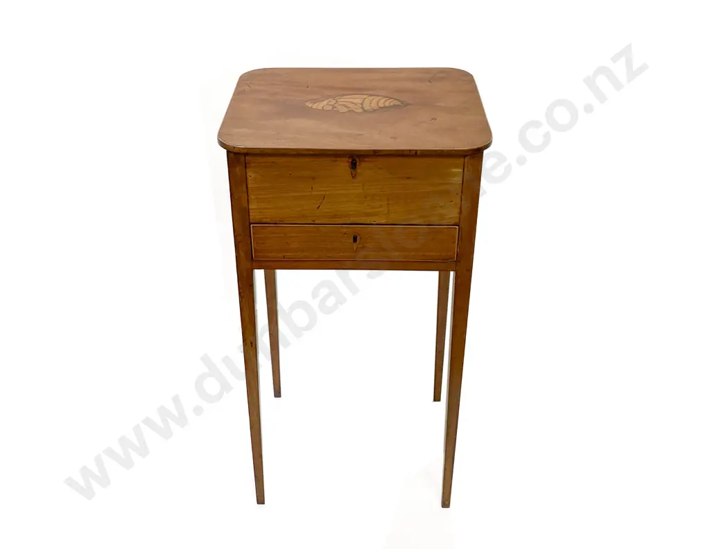 Geo III Small Mahogany Work Table Image 1++