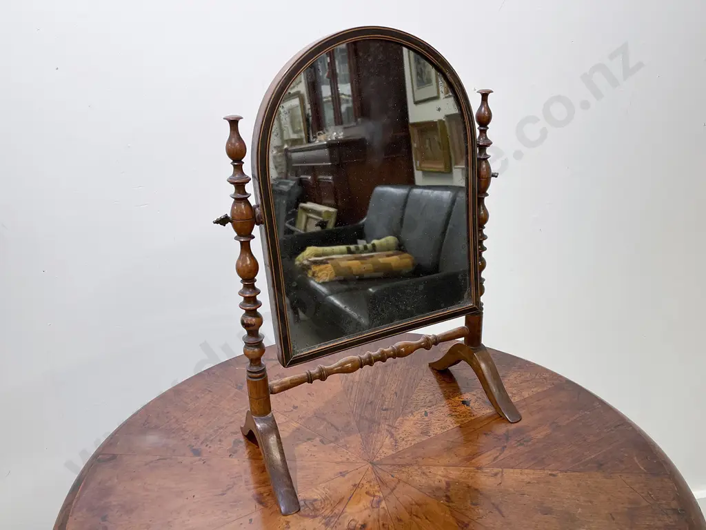 Small C19th Swing Toilet Mirror Image 1++
