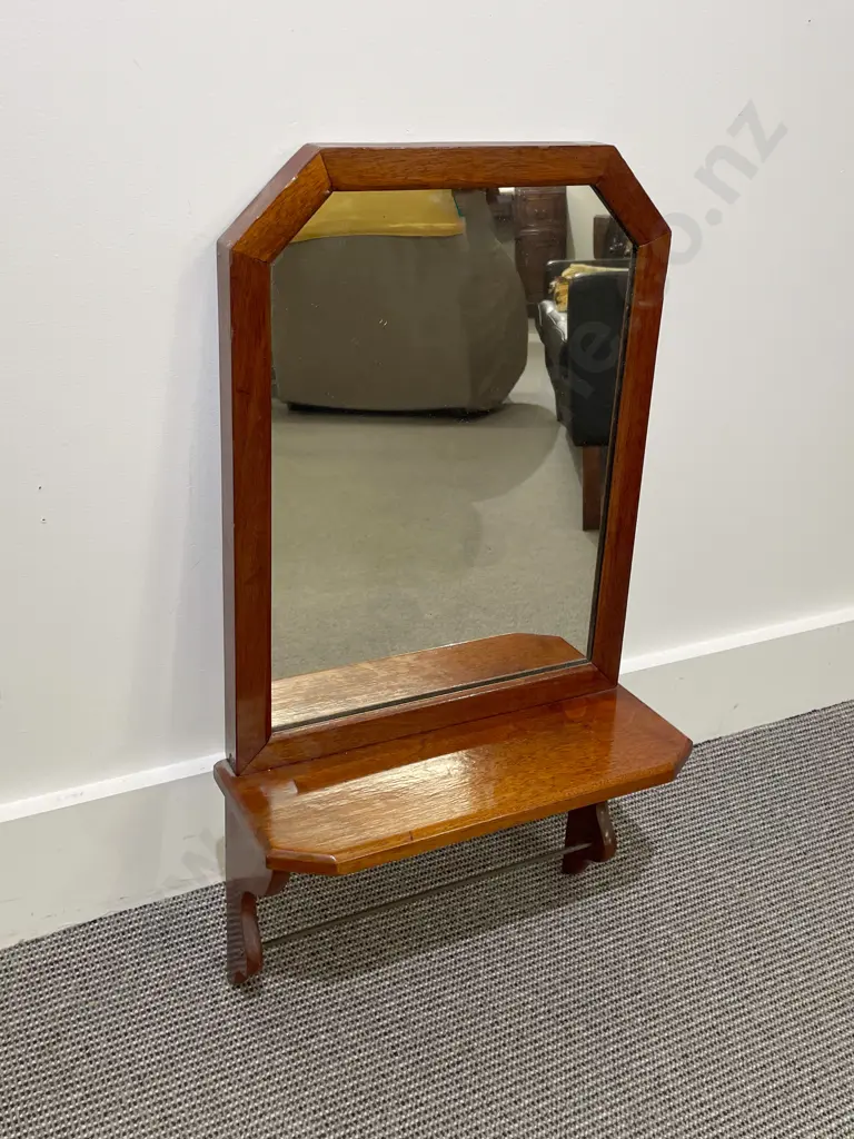 Late Vict Mahogany Toilet Mirror Image 1++