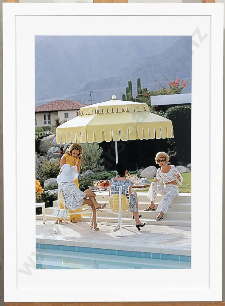 Slim Aarons (American 1916 - 2006) - Palm Springs Life Palm Beach 1970 Image 1++