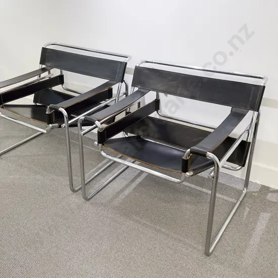 A Pair of Wassily Style Chairs