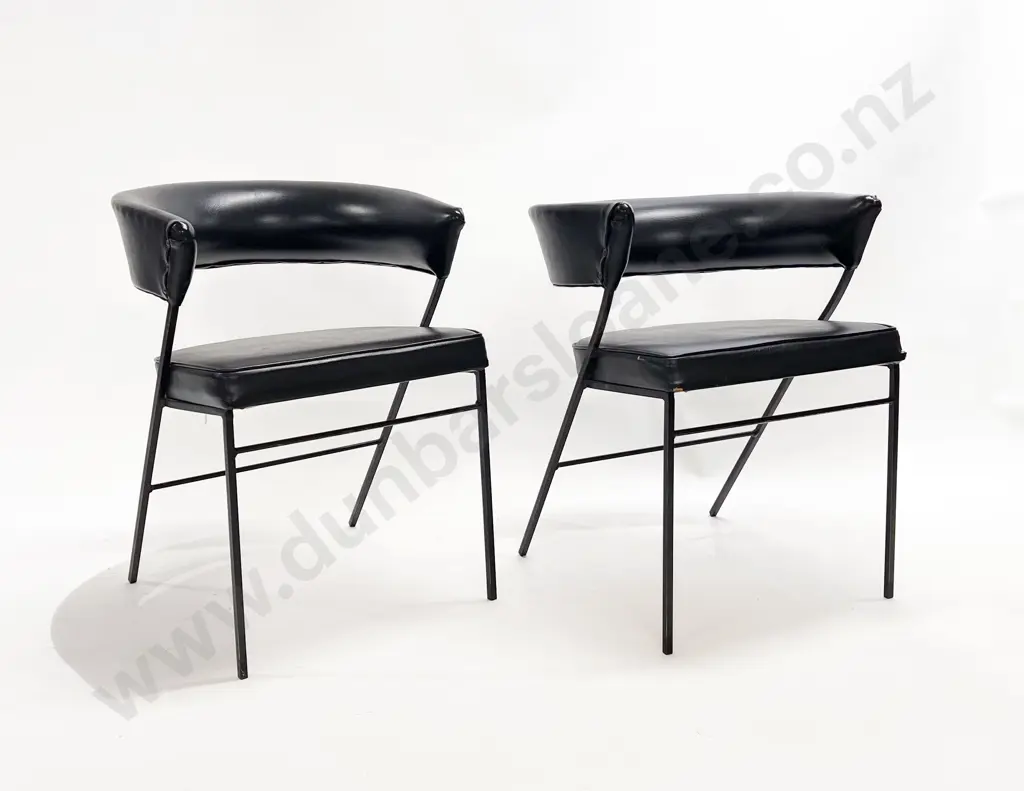 Pair of John Crichton NZ Armchairs Image 1++