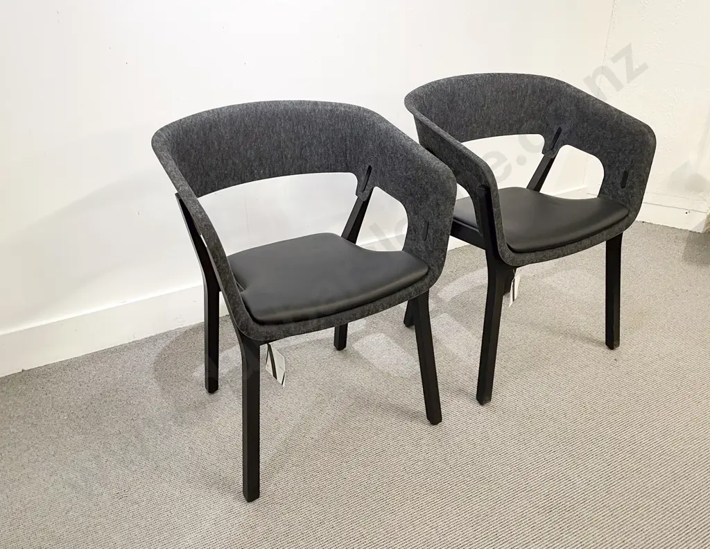 Pair of Kusch and Company Njord 3000 Armchairs Image 1++