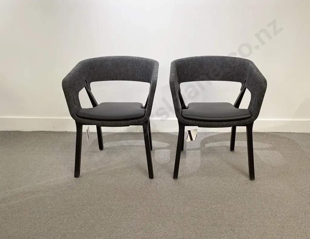 Pair of Kusch and Company Njord 3000 Armchairs Image 1++