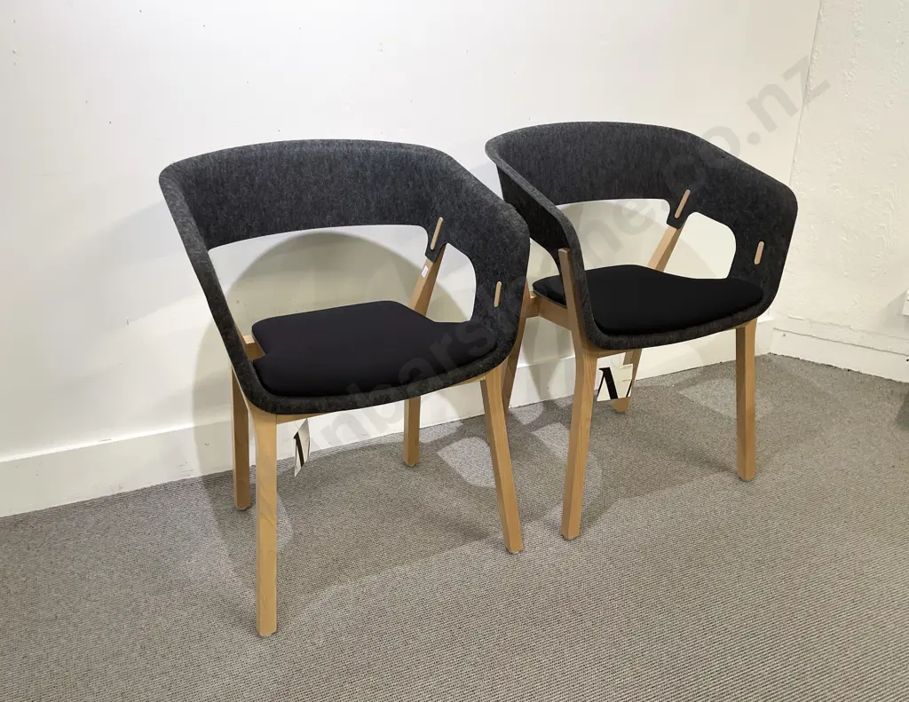 Pair of Kusch and Company Njord 3000 Armchairs Image 1++