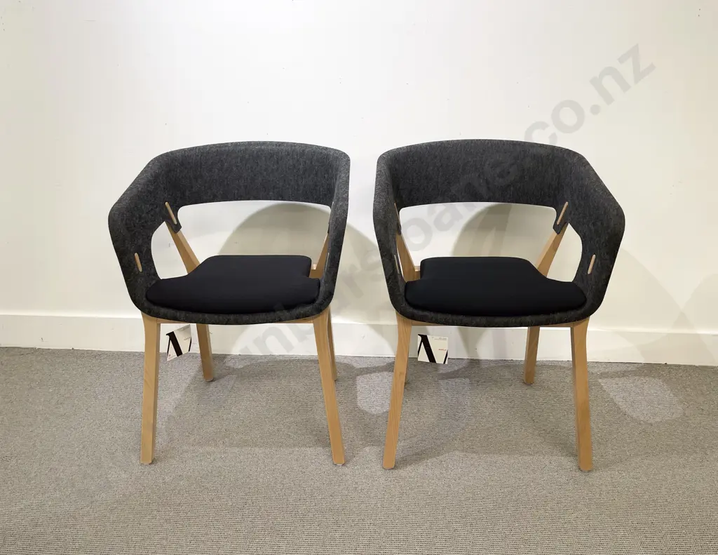 Pair of Kusch and Company Njord 3000 Armchairs Image 1++