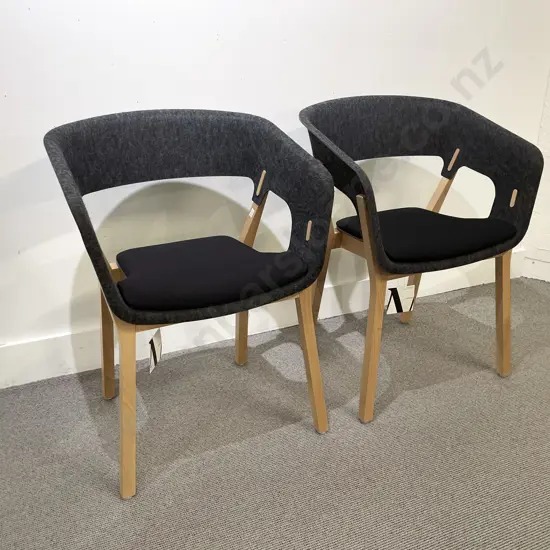 Pair of Kusch and Company Njord 3000 Armchairs