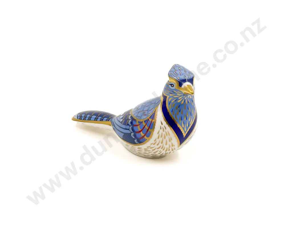 Royal Crown Derby "Blue Jay" Paperweight Image 1++