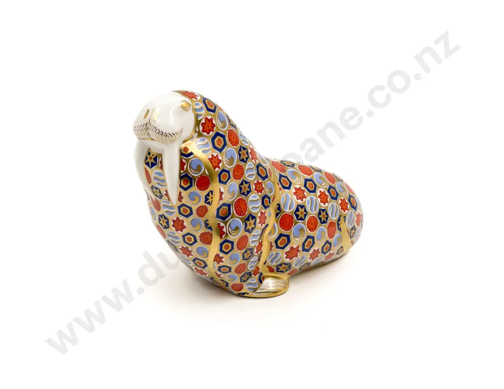 Royal Crown Derby "Walrus" Paperweight Image 1++